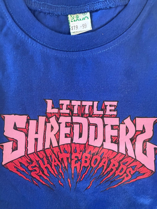 LITTLE SHREDDERZ BLUE TEE