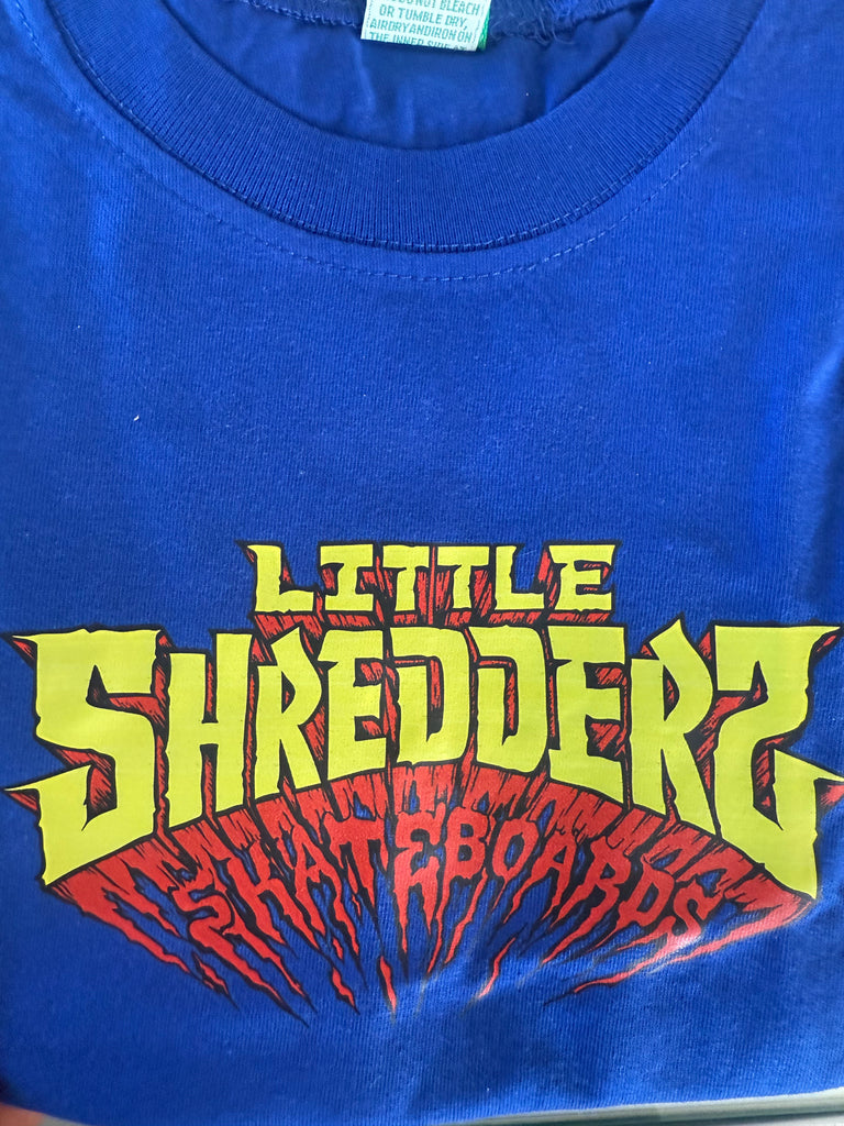 LITTLE SHREDDERZ BLUE TEE