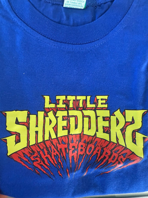 LITTLE SHREDDERZ BLUE TEE