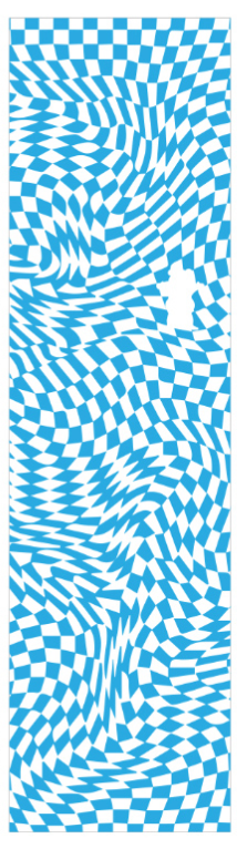 GRZ GRIP TRIPPY BLUE CHECKERBRD