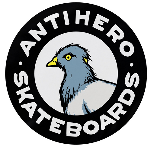 ANTI HERO PIGEON ROUND STICKER