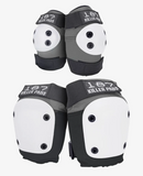 187 COMBO PACK GREY/WHITE - KNEE AND ELBOW PADS