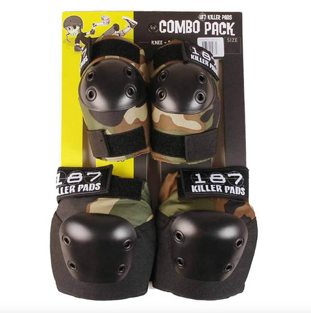 187 COMBO PACK COMIC - KNEE AND ELBOW PADS