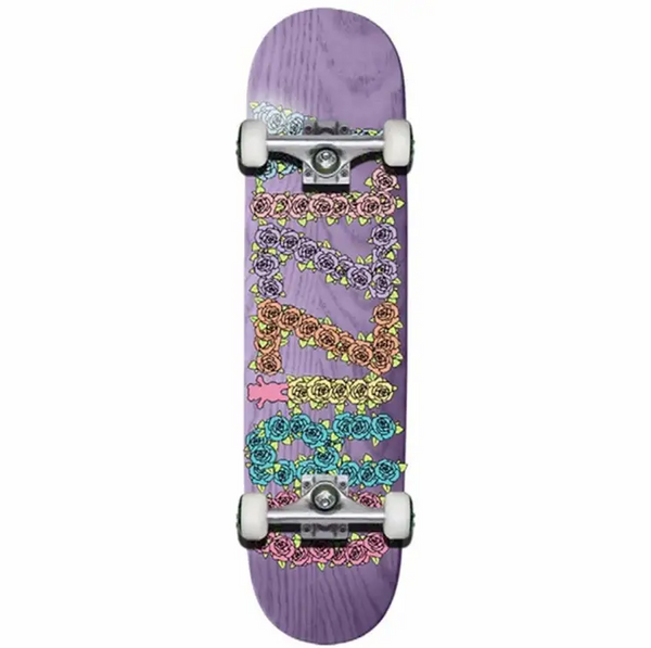 GRIZZLY - ROSES 7.75" COMPLETE SKATEBOARD